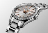 Longines L2.286.0.72.6 Conquest Classic Sunray Silver Dial on Bracelet image 8 thumbnail