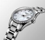 Longines L2.286.0.87.6 Conquest Classic White Mother-of-pearl Dial on Bracelet image 5 thumbnail
