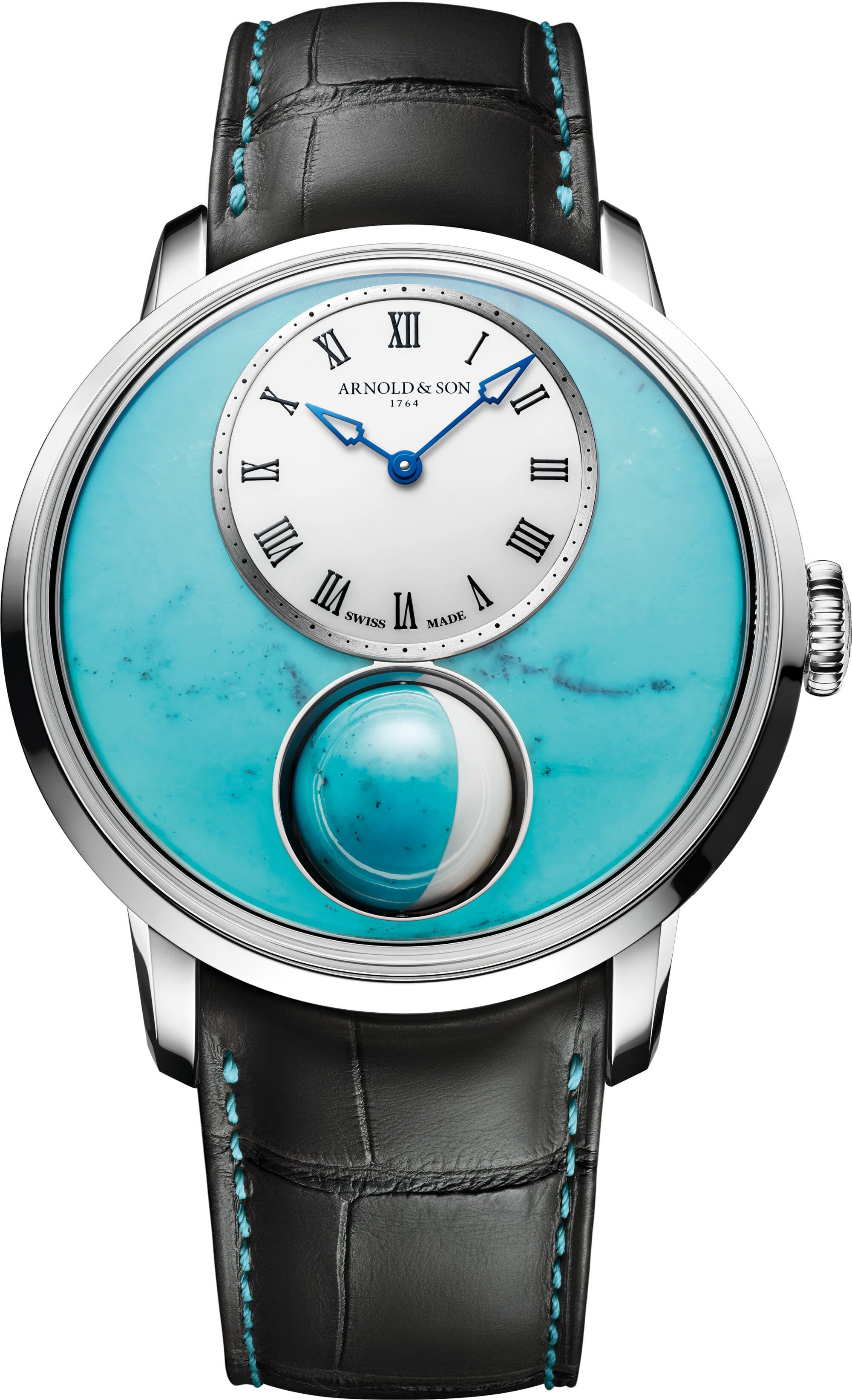 Arnold & Son Luma Magna Steel Turquoise Edition