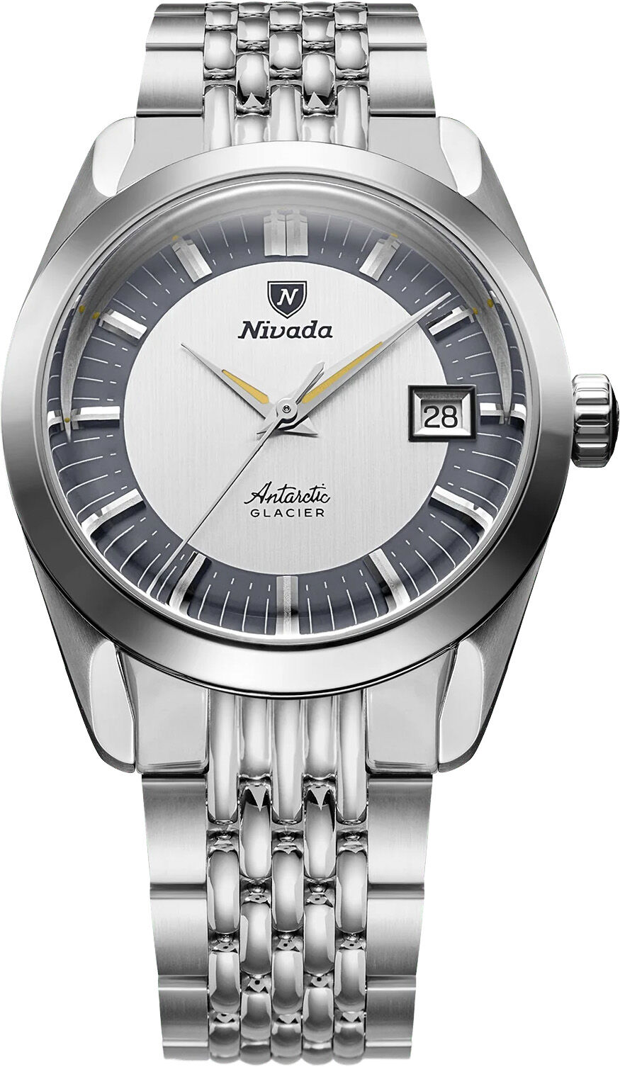 Nivada Grenchen 35020M04 Antarctic Glacier 35mm