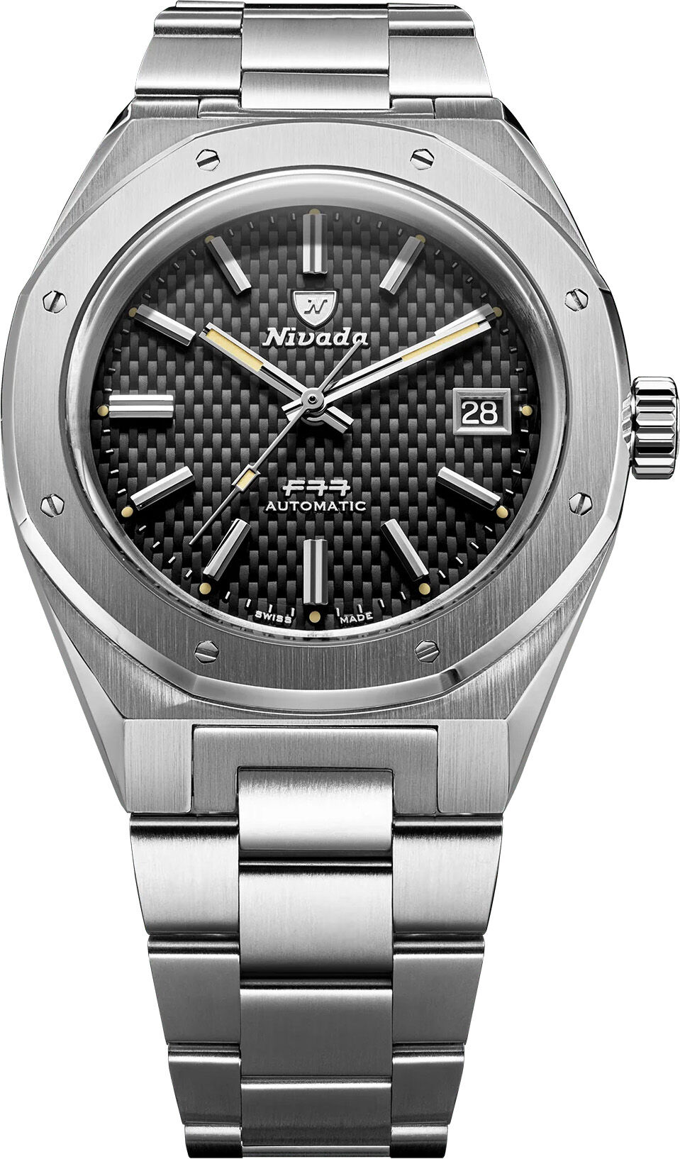 Nivada Grenchen 69041A77A F77 Black