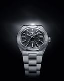 Nivada Grenchen F77 Steel Meteorite No Date 68041A77C image 3 thumbnail