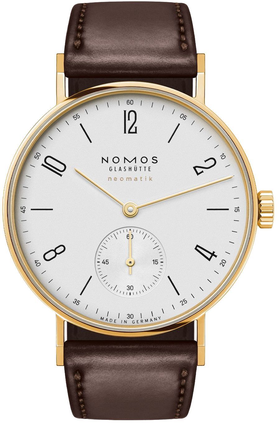 NOMOS Glashütte Tangente Gold Neomatik Doré