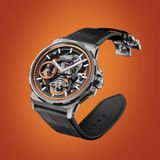 Angelus 0TSZF.B01A.M0249E Flying Tourbillon Titanium Orange image 4 thumbnail