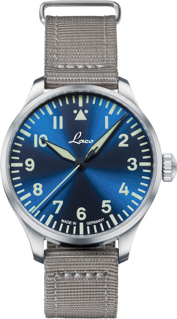 Laco 862102.2 Pilot Watches Basic Augsburg Blaue Stunde 39