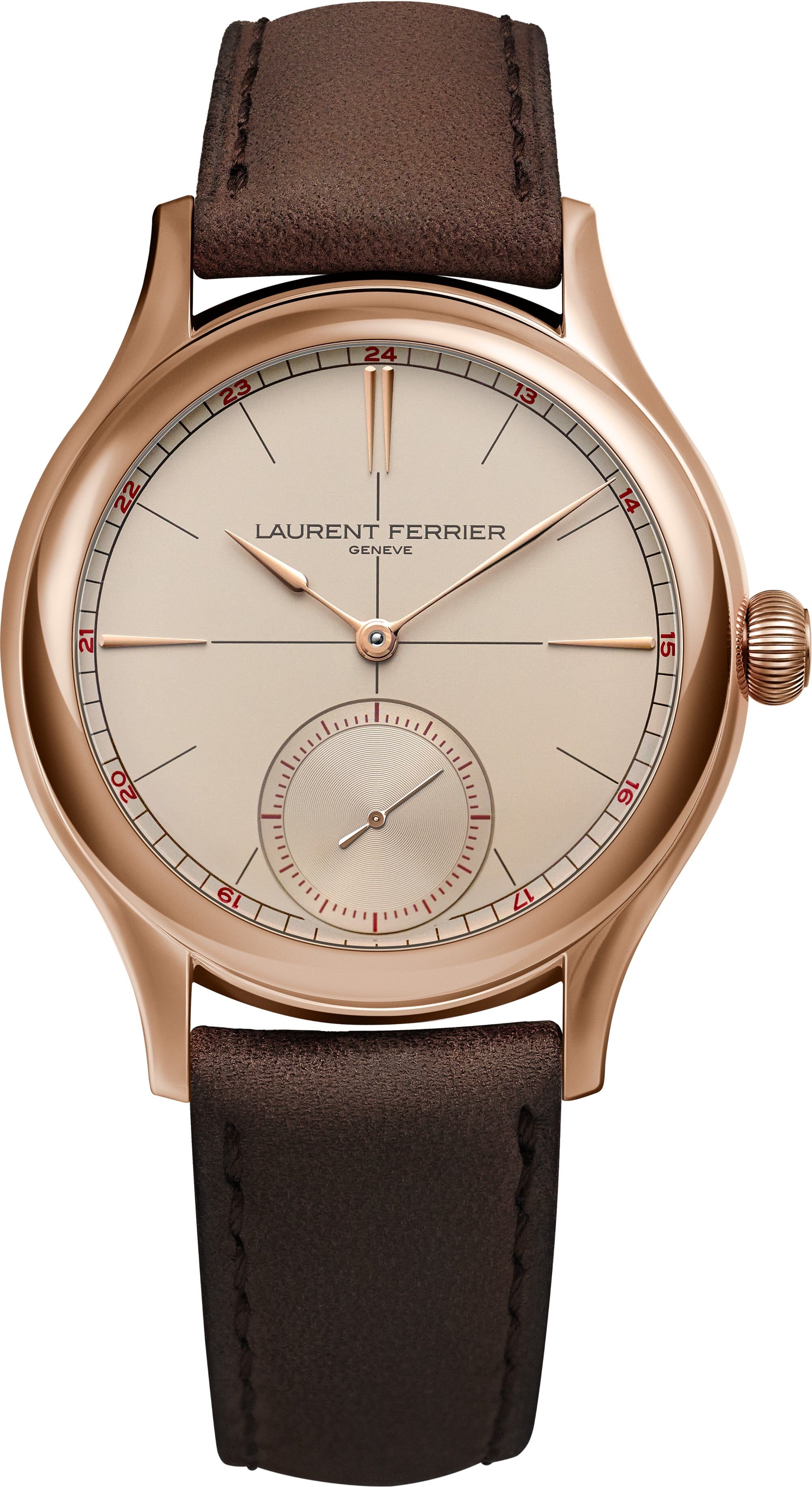 Laurent Ferrier LCF036.R5.BR5 Classic Origin Rose Gold Beige Dial