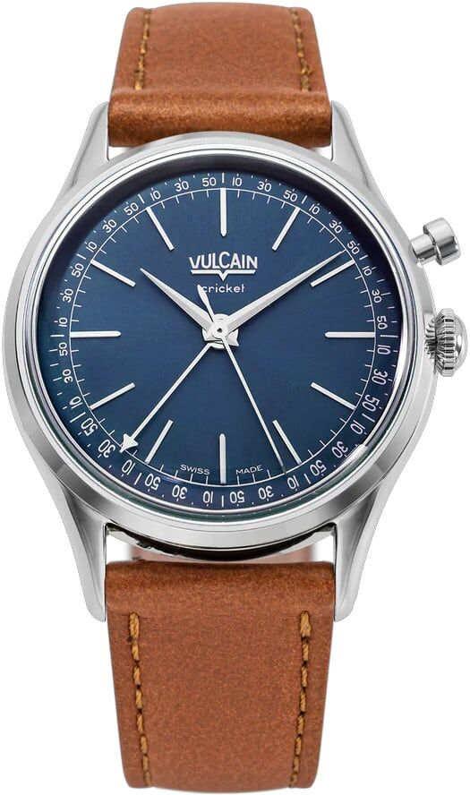 Vulcain 100172A30.BAC307 Cricket President 36mm Blue