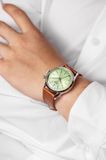 Vulcain 100172A90.BAC307 Cricket President 36mm Pistachio Green image 1 thumbnail
