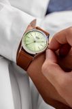 Vulcain 100172A90.BAC307 Cricket President 36mm Pistachio Green image 3 thumbnail