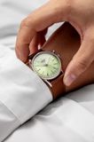 Vulcain 100172A90.BAC307 Cricket President 36mm Pistachio Green image 2 thumbnail