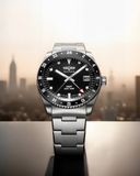 Vulcain 680174A07.BHM286 Skindiver GMT Black Luminova Beige image 2 thumbnail