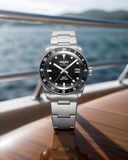 Vulcain 680174A07.BHM286 Skindiver GMT Black Luminova Beige image 4 thumbnail