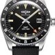 Vulcain 680174A07.BAR200 Skindiver GMT Black Luminova Beige image 0 thumbnail