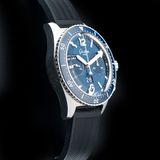 Glashütte Original 1-37-23-02-81-33 SeaQ Chronograph Blue Dial On Rubber Strap image 1 thumbnail