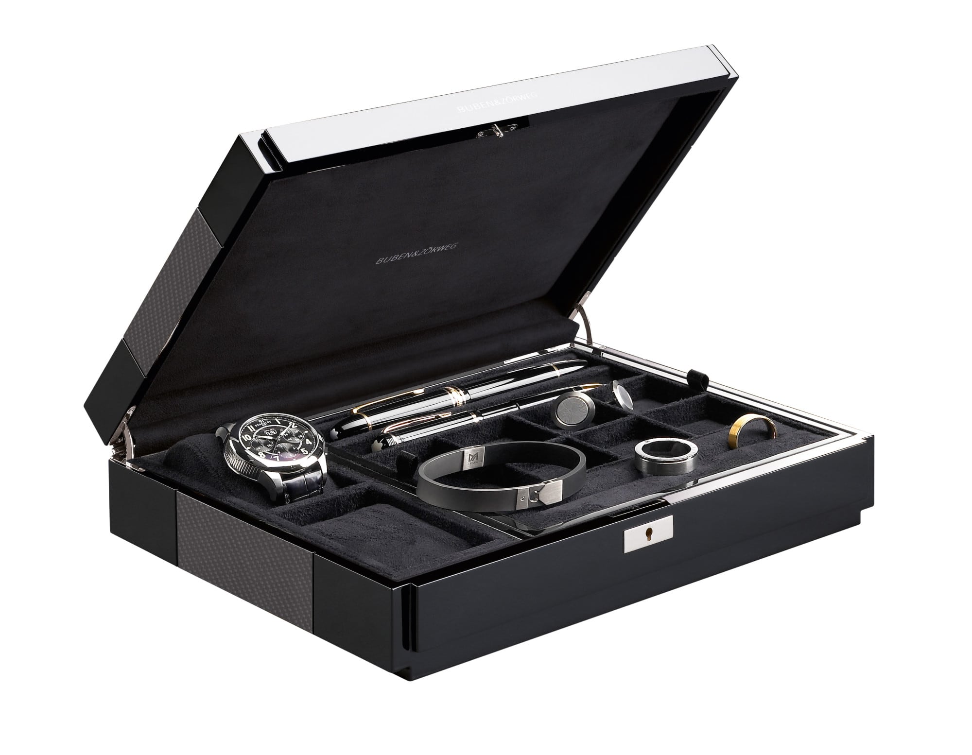 Buben & Zorweg Vantage Case 10 Gentleman Carbon High-Gloss