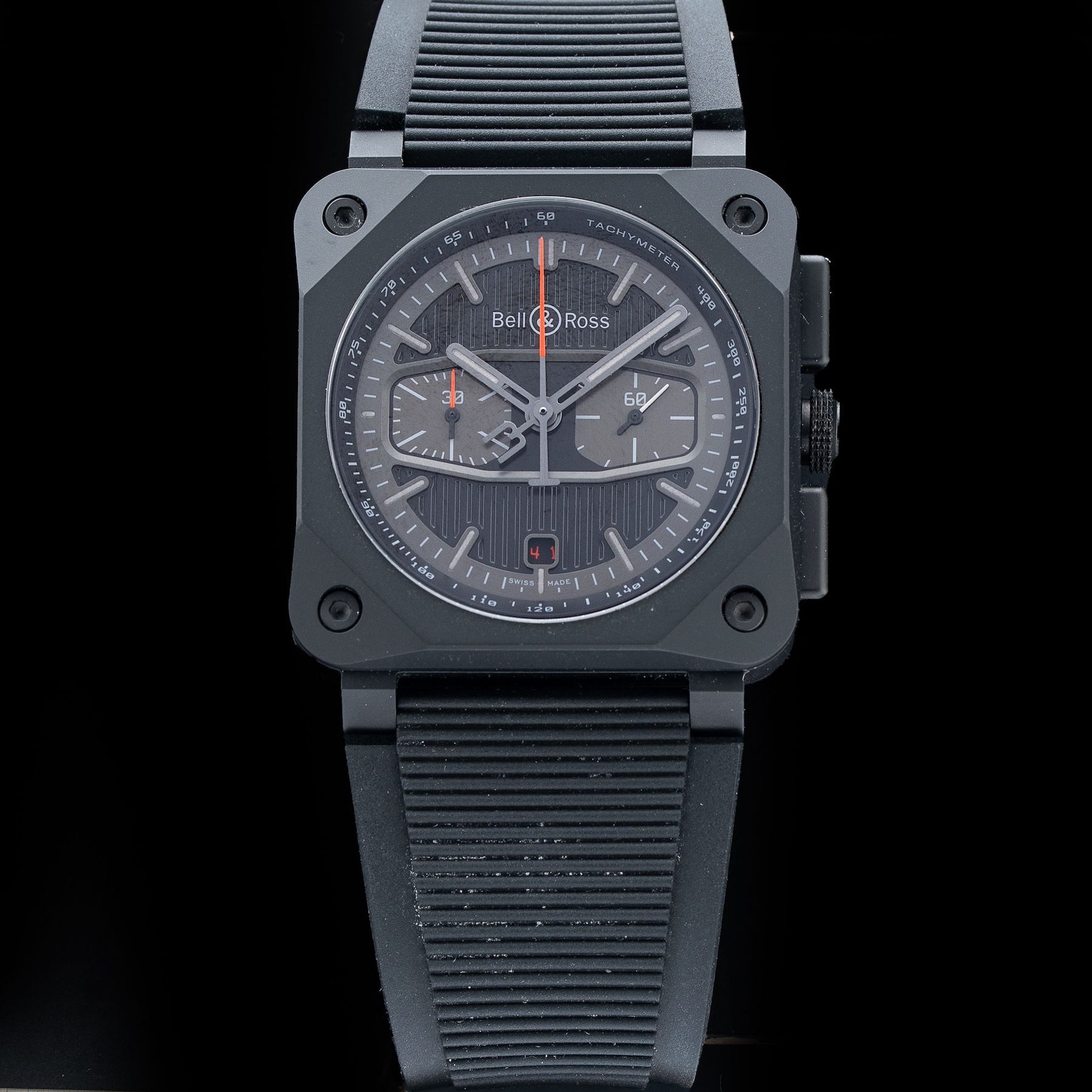 Bell & Ross BR0394-BTR-CE/SCA Chrono Blacktrack