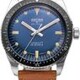 Vulcain 660170A37.BAC207 Skindiver Nautique Blue with Khaki Brown Lum image 0 thumbnail