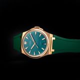 Czapek Antarctique Mount Erebus Rose Gold Chameleon on Rubber Strap image 4 thumbnail