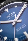 Vulcain 660170B37.BAR200 Skindiver Nautique Blue with White Lum image 1 thumbnail