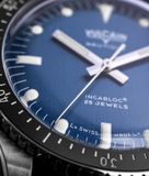 Vulcain 660170B37.BAR200 Skindiver Nautique Blue with White Lum image 6 thumbnail