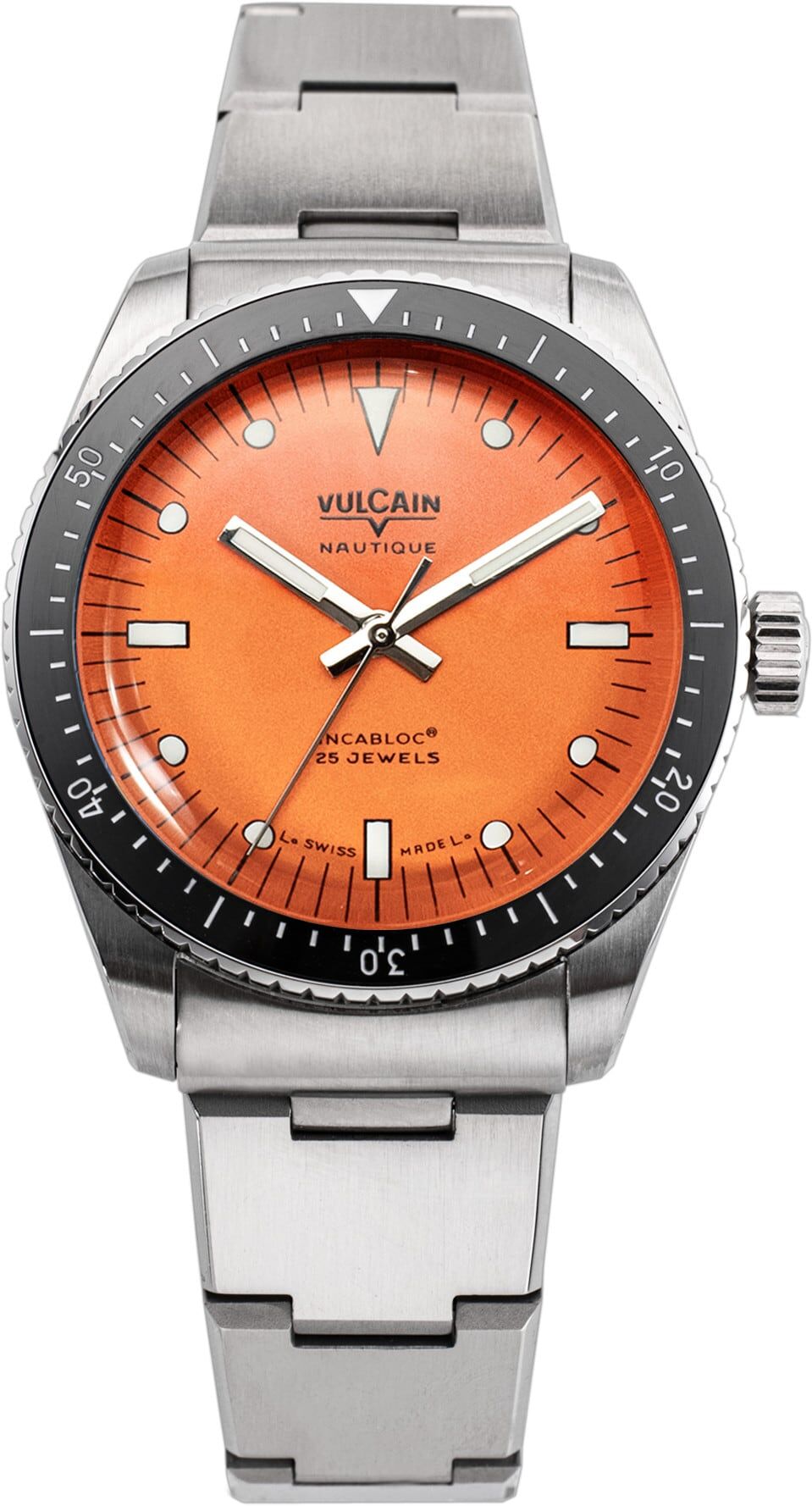 Vulcain 660170A67.BHM286 Skindiver Nautique Orange Dial