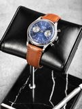 Vulcain 640109A30.BAC207 Chronograph 70's Blue image 3 thumbnail