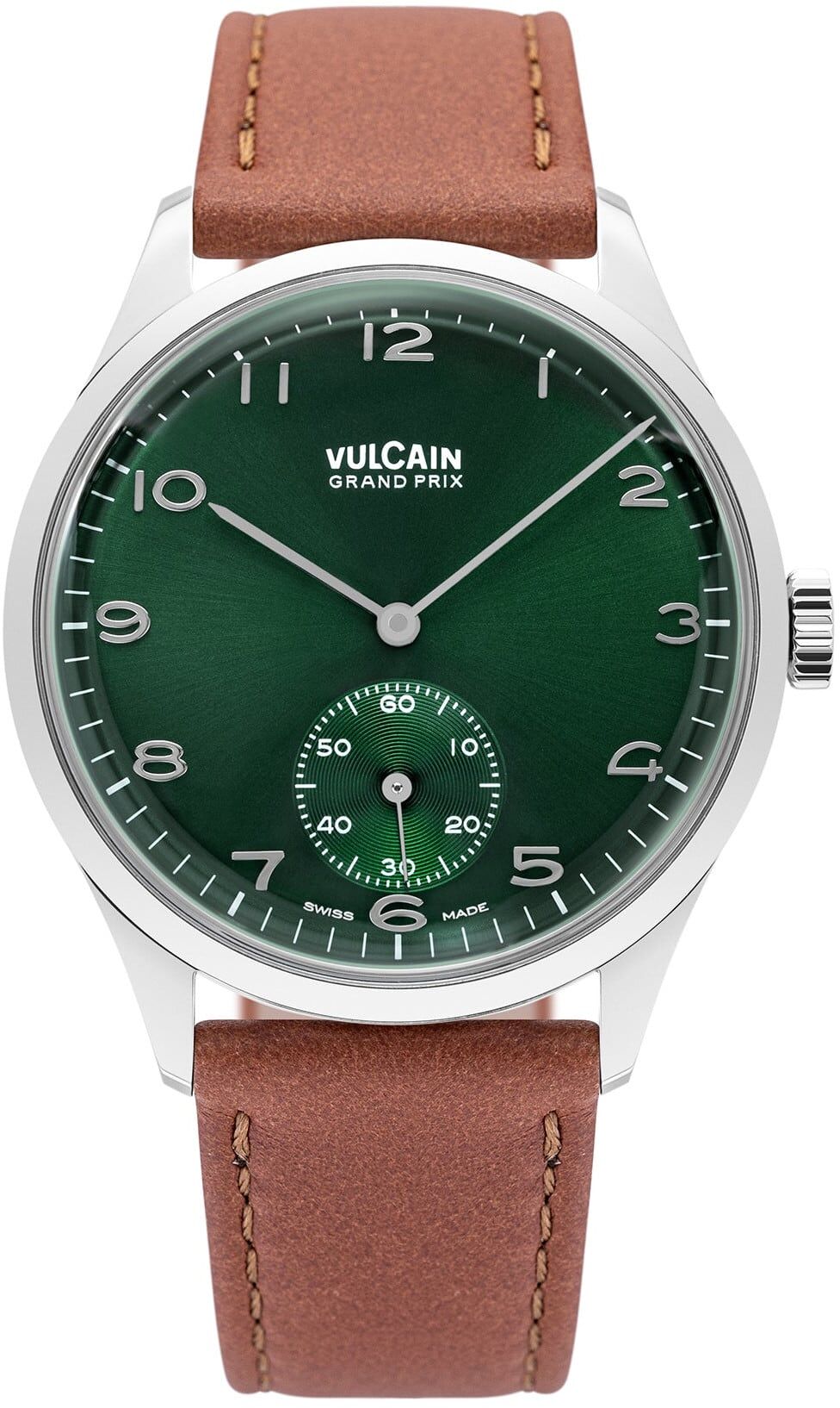 Vulcain 690175A90.BAC207 Grand Prix Small Second Green