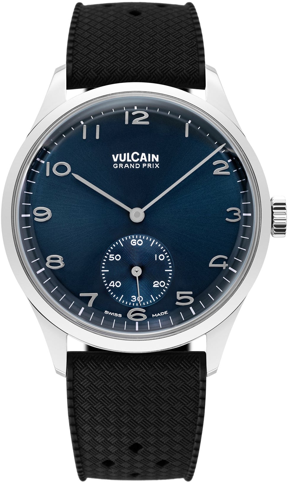 Vulcain 690175A30.BAR200 Grand Prix Small Second Blue