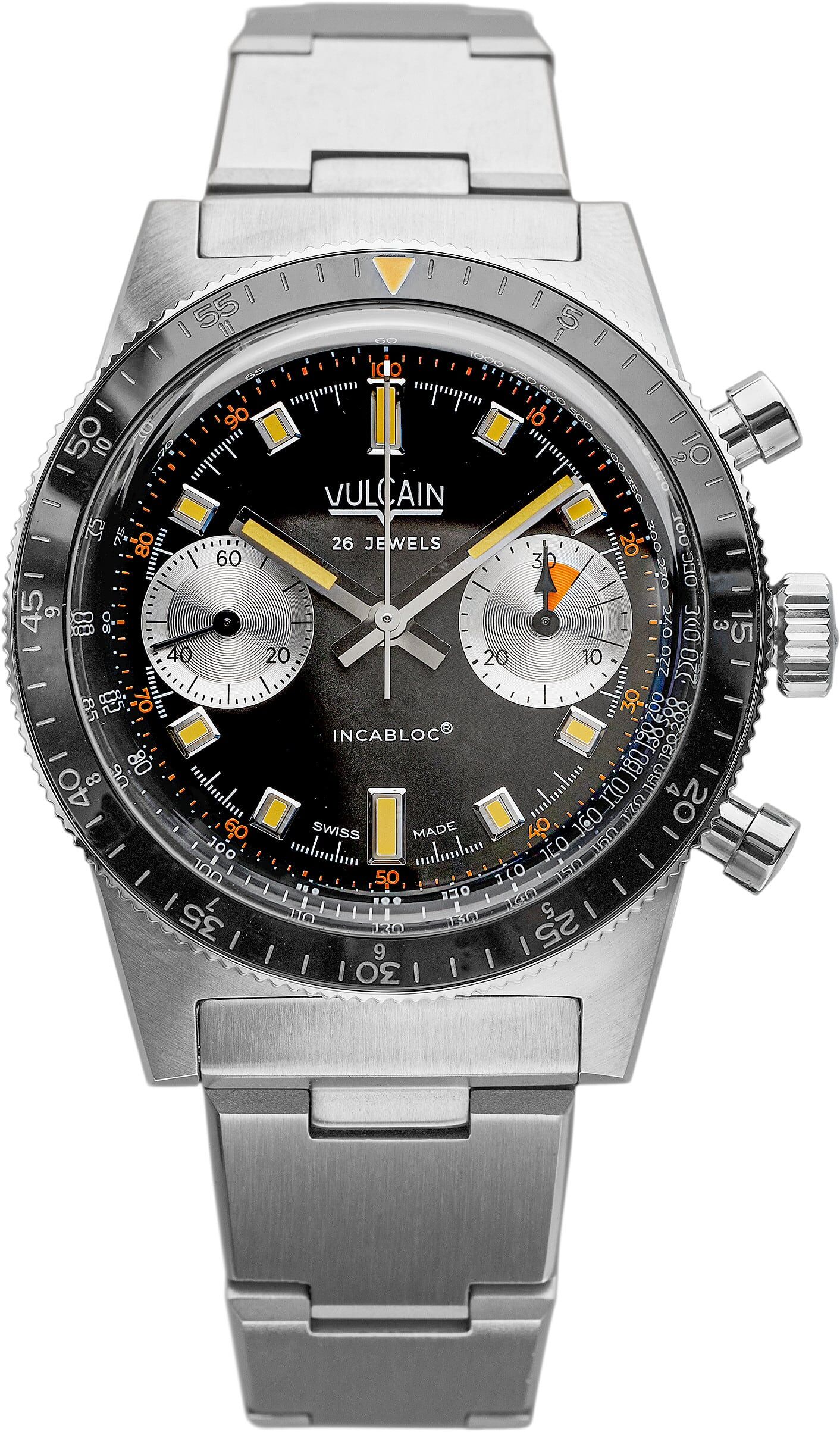 Vulcain 590176A07.BHM286 Skindiver Chronograph Black