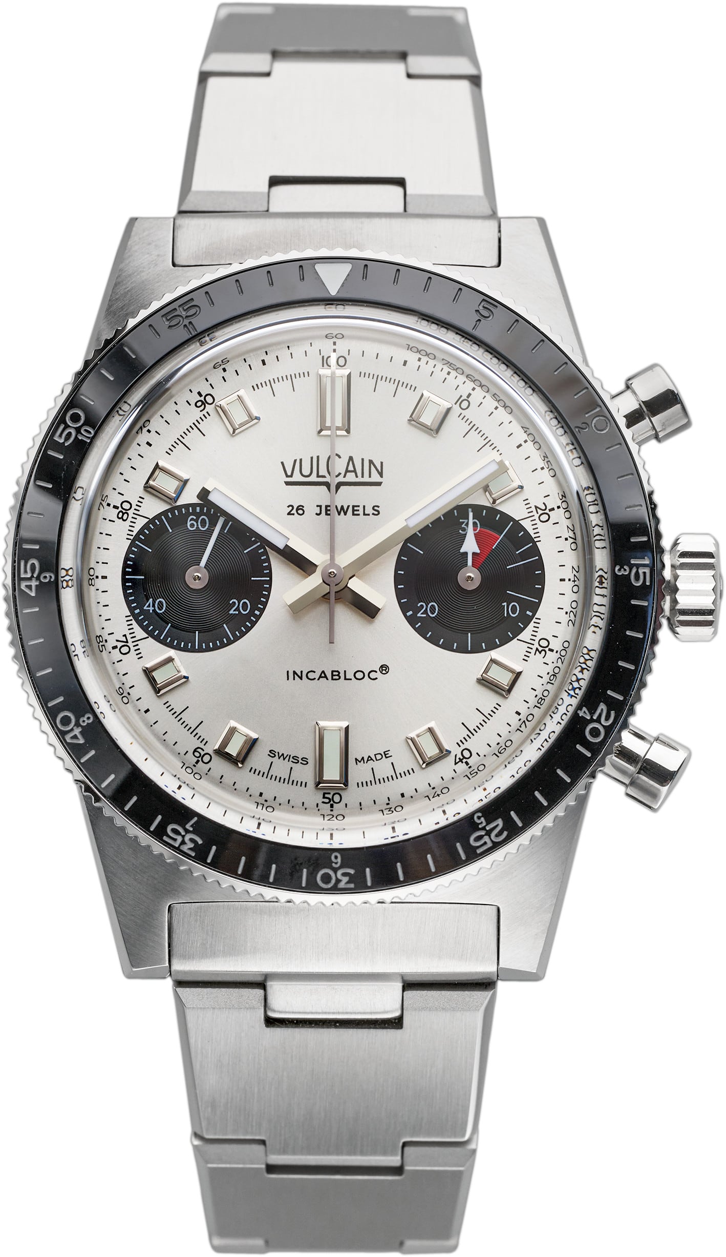 Vulcain 590176A07.BHM286 Skindiver Chronograph White