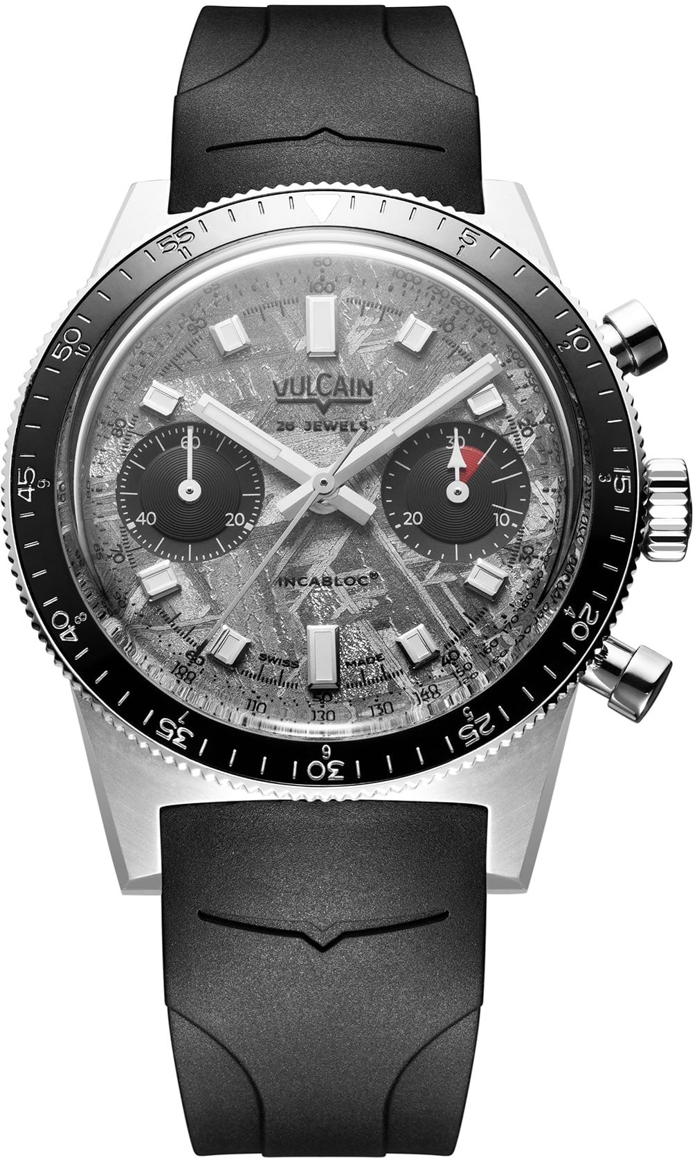 Vulcain 590176T17.BAR255 Skindiver Chronograph Meteorite