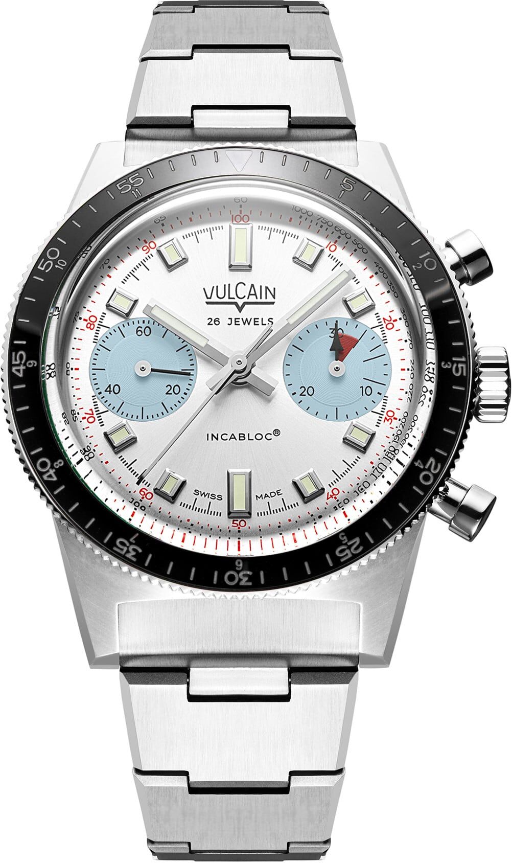 Vulcain 590176BL7.BHM286 Skindiver Chronograph ICE Blue