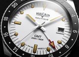 Vulcain 680174A57.BAR200 Skindiver GMT White Luminova Beige image 1 thumbnail