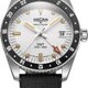 Vulcain 680174A57.BAR200 Skindiver GMT White Luminova Beige image 0 thumbnail
