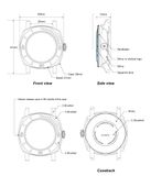 Nivada Grenchen 14102A20 White Pacman Depthmaster image 2 thumbnail