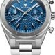 Nivada Grenchen 68000Q77 F77 Chrono Mecaquartz Blue 38mm image 0 thumbnail