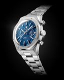 Nivada Grenchen 68000Q77 F77 Chrono Mecaquartz Blue 38mm image 2 thumbnail