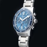 Glashütte Original 1-37-23-02-81-70 SeaQ Chronograph Blue Dial on Bracelet image 2 thumbnail