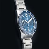 Glashütte Original 1-37-23-02-81-70 SeaQ Chronograph Blue Dial on Bracelet image 1 thumbnail