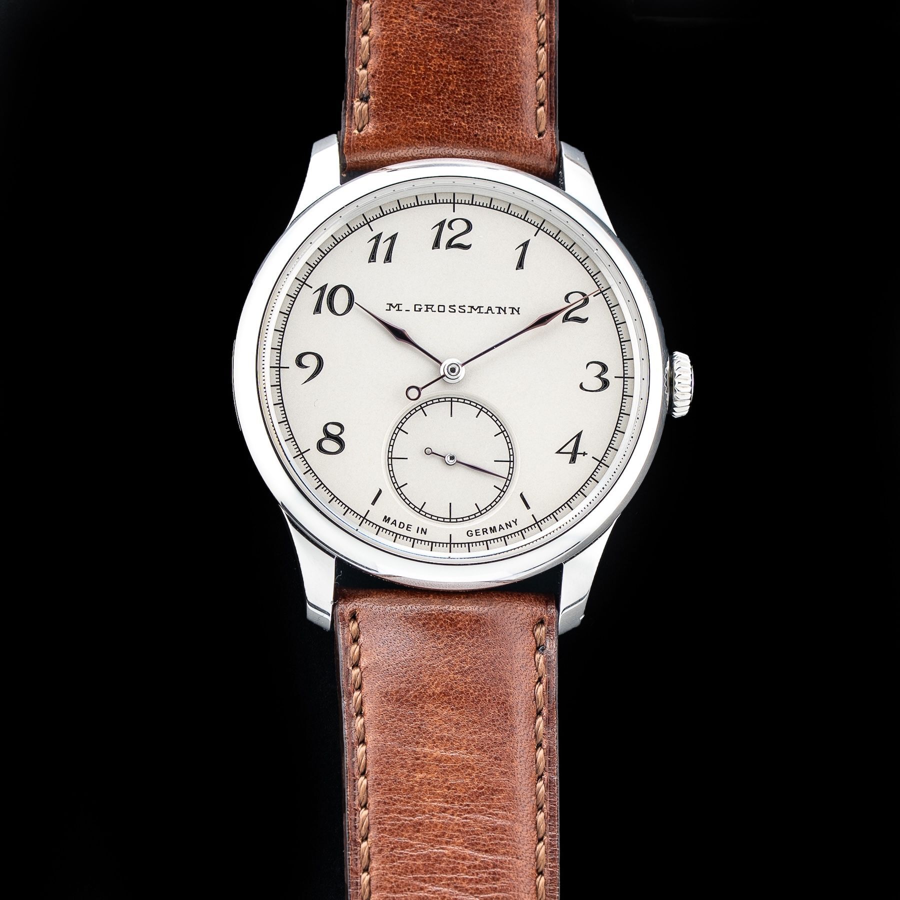 Moritz Grossmann MG-003517 Tefnut Steel Silver Plated By Friction