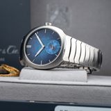 H. Moser & Cie. 6500-1200 Streamliner Small Seconds Blue Enamel image 8 thumbnail
