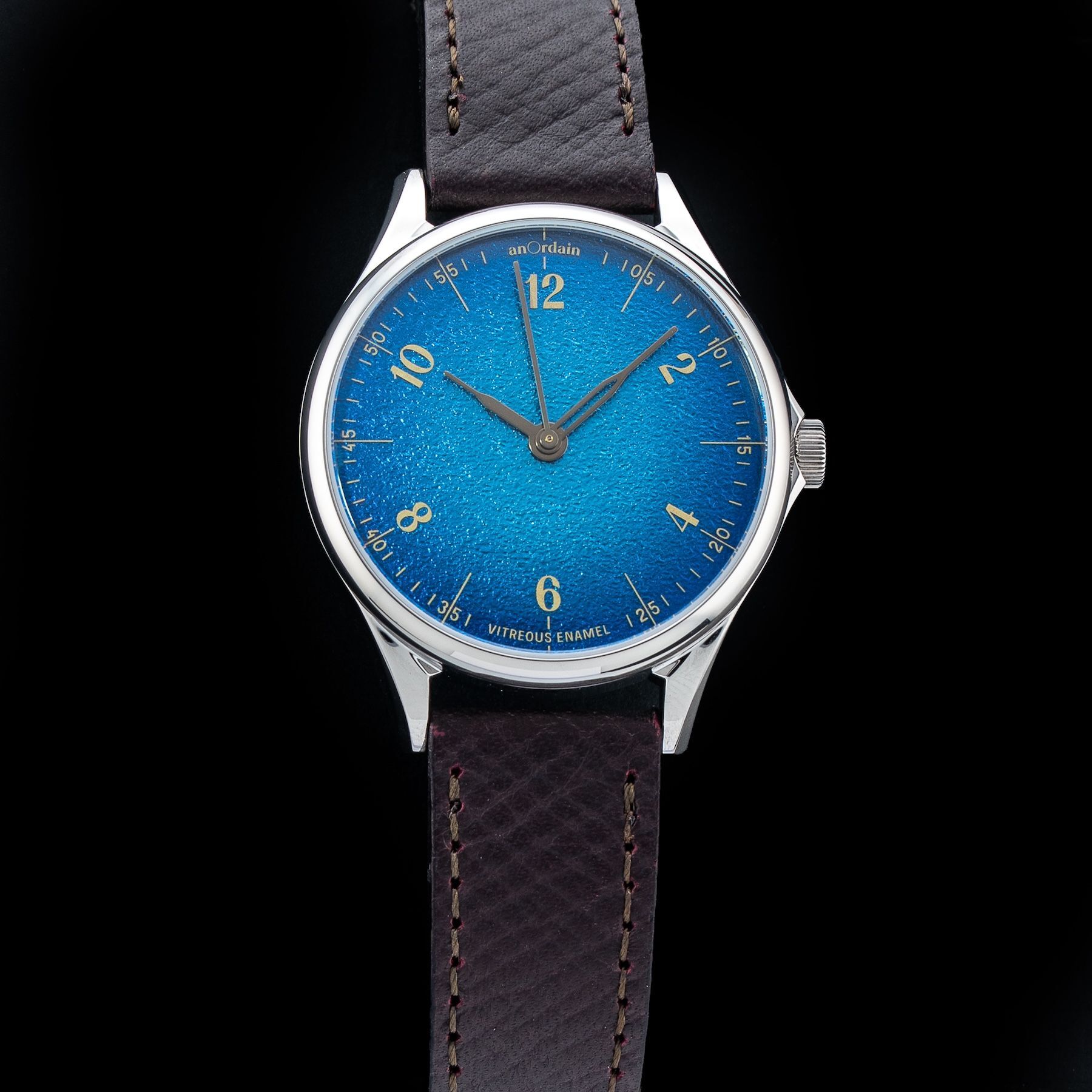 AnOrdain Model 1 Blue Fume Dial
