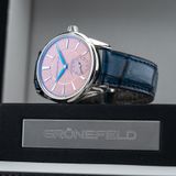 Grönefeld 1941 Principia Automatic Stainless Steel Salmon Dial 41126 image 6 thumbnail