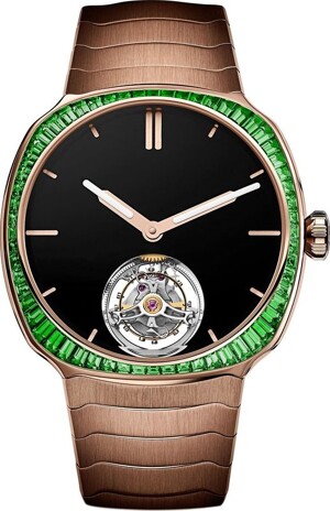 H. Moser & Cie. 6805-0412 Streamliner Tourbillon Rose Gold Vantablack