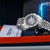 DOXA 855.10.101V.10 SUB 250T GMT Sharkhunter Vintage On Stainless Steel Bracelet image 7 thumbnail