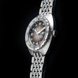 DOXA 855.10.101V.10 SUB 250T GMT Sharkhunter Vintage On Stainless Steel Bracelet image 2 thumbnail