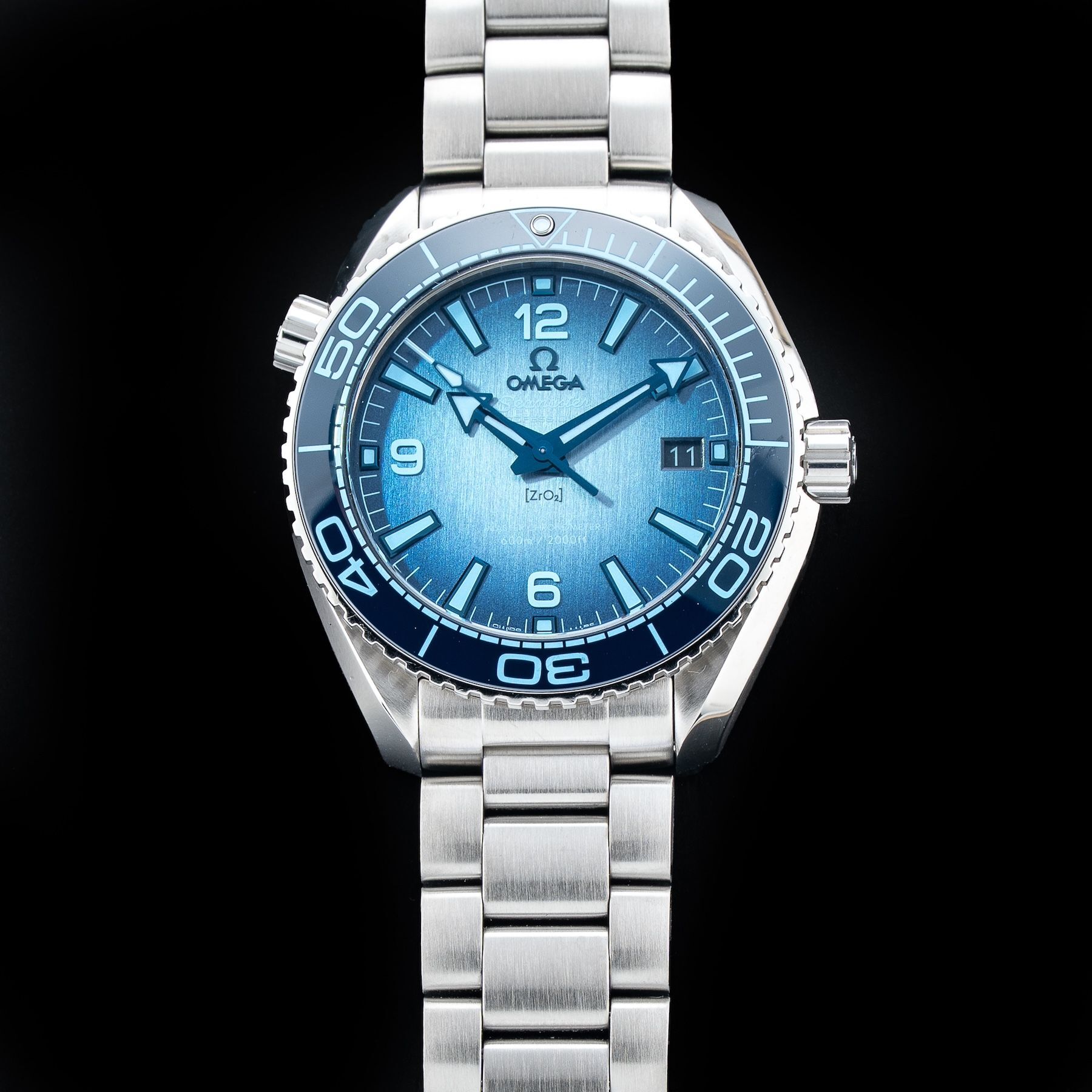 Omega 215.30.40.20.03.002 Seamaster Planet Ocean 600M Summer Blue