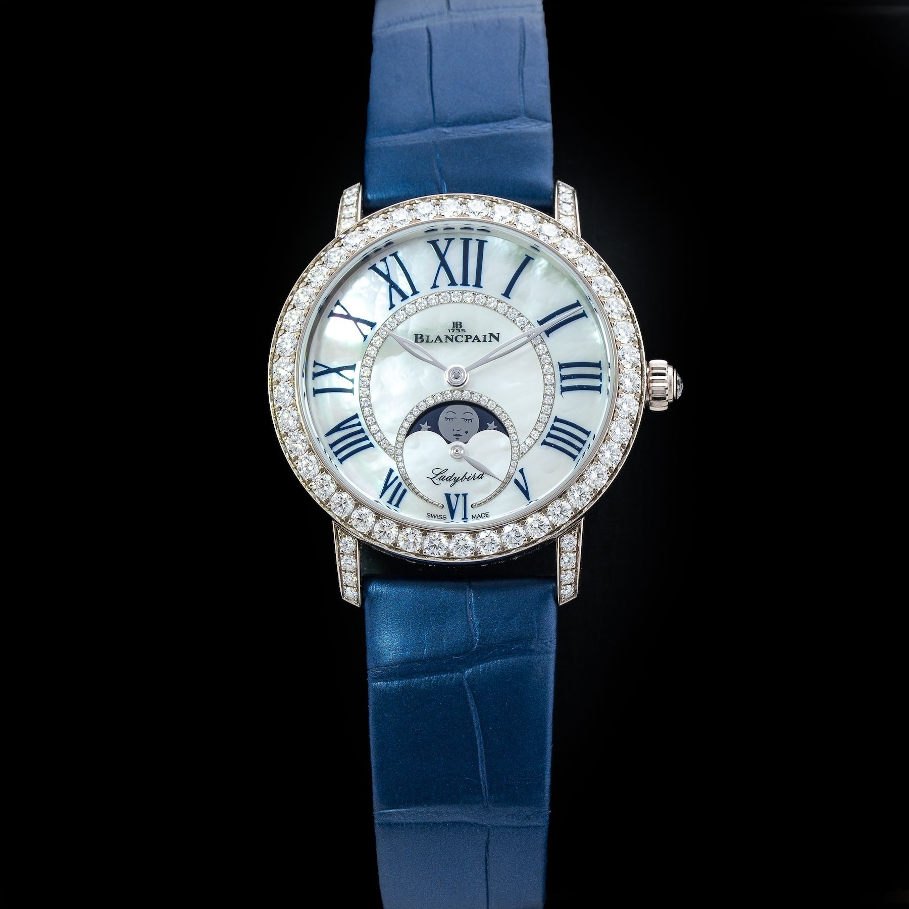 Blancpain Ladybird Colors Phases De Lune 3662 1954 55B