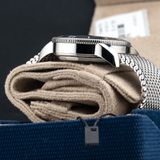 Breitling Superocean Heritage Chronograph 44 Black Dial Stainless Steel Watch A13313 image 7 thumbnail