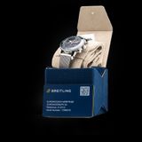 Breitling Superocean Heritage Chronograph 44 Black Dial Stainless Steel Watch A13313 image 9 thumbnail